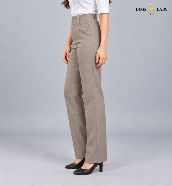 Khadi Relaxed-Fit Formal Pant