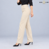 Light Cream Relaxed-Fit Formal Pant