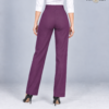 01 PR 4 Royal Purple Relaxed-Fit Formal Pant