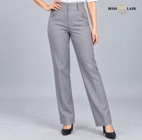 Classic Steel Gray Formal Pant