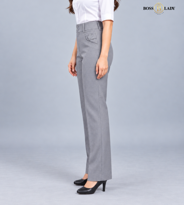 Classic Steel Gray Formal Pant