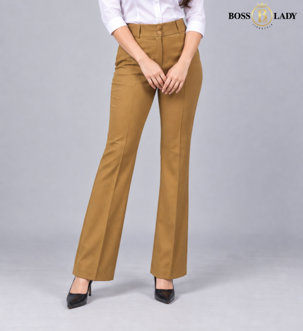10 BRNL 2 Golden Tan Belly-Straight Formal Pant