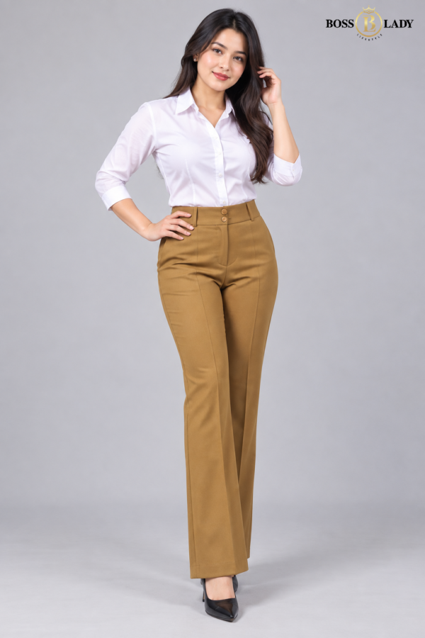 10 BRNL 5 Golden Tan Belly-Straight Formal Pant