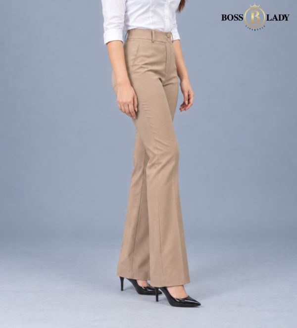 Camel Belly-Straight Formal Pant