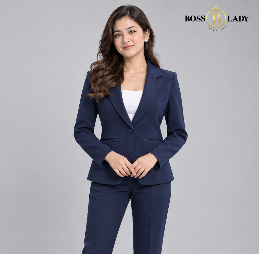 Navy Blue Formal Blazer