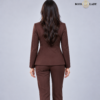Coffee Brown Formal Blazer