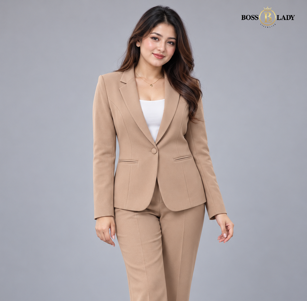 Camel Formal Blazer