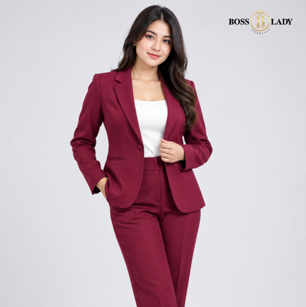Maroon Formal Blazer