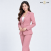 100 PK 2 Classic Pink Formal Blazer