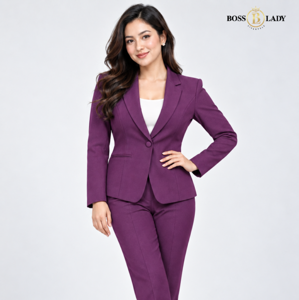 Royal Purple Formal Blazer