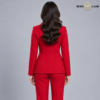 Crimson Red Formal Blazer