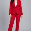 Crimson Red Formal Blazer