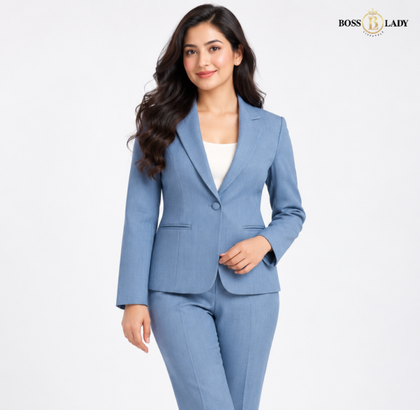 Powder Blue Formal Blazer