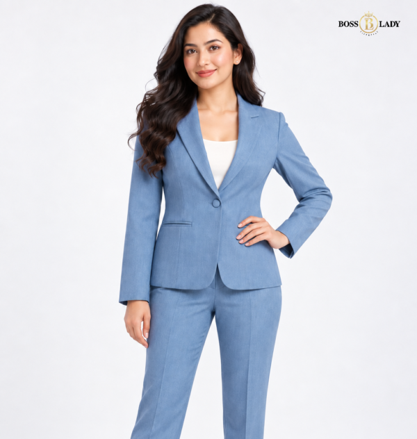 Powder Blue Formal Blazer