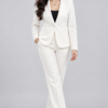 Ivory White Formal Blazer