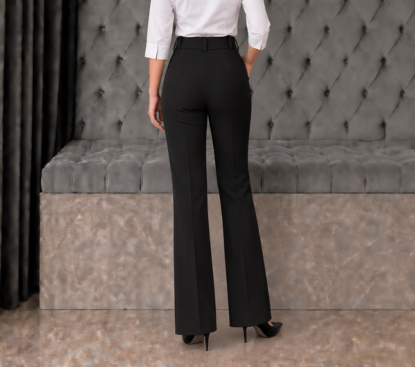 black belly4 Classic Black Formal Pant