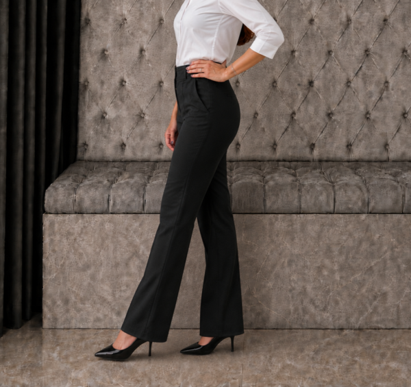 Black Belly-Straight Formal Pant