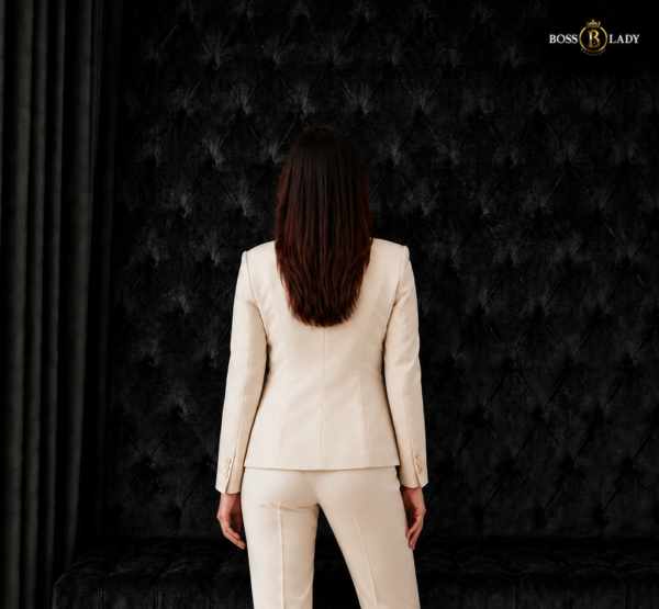 Light Cream Formal Blazer