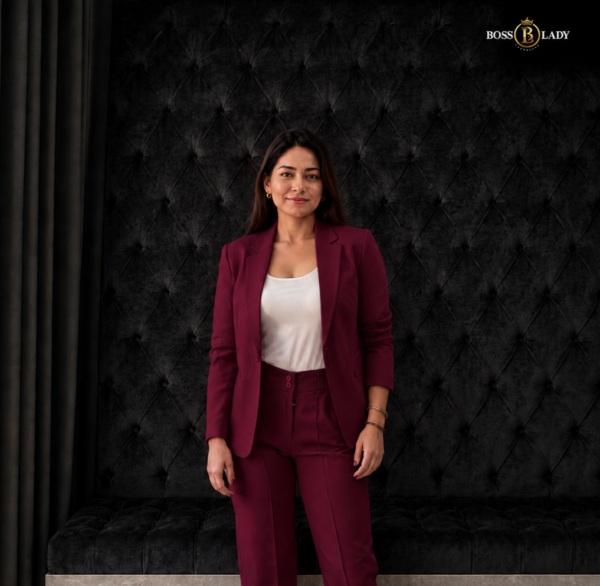 Maroon Formal Blazer