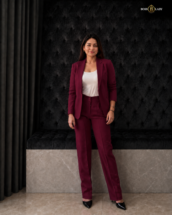 Maroon Formal Blazer