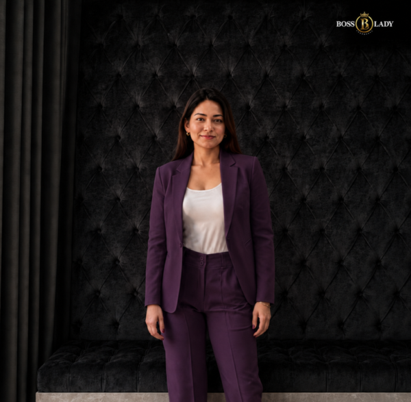 Royal Purple Formal Blazer