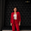 Crimson Red Formal Blazer