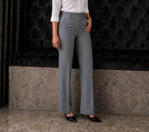Classic Steel Gray Formal Pant