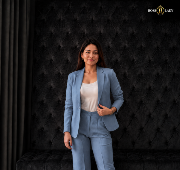 Powder Blue Formal Blazer