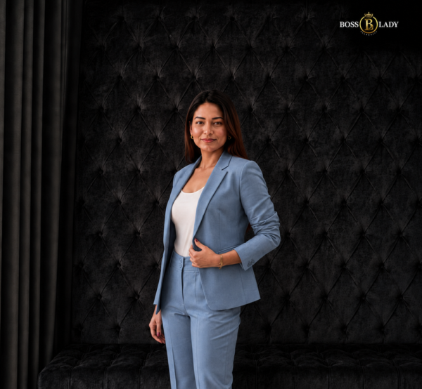 Powder Blue Formal Blazer