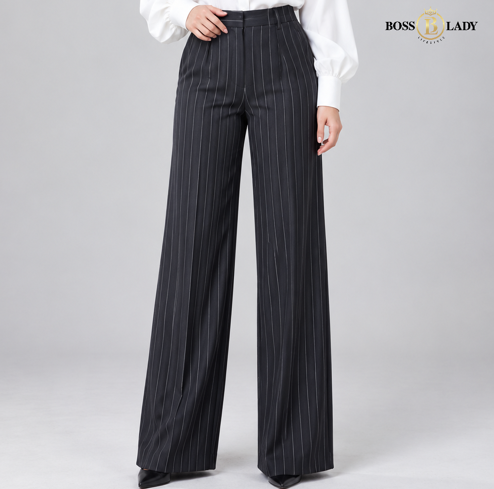Black Linin Formal Pant