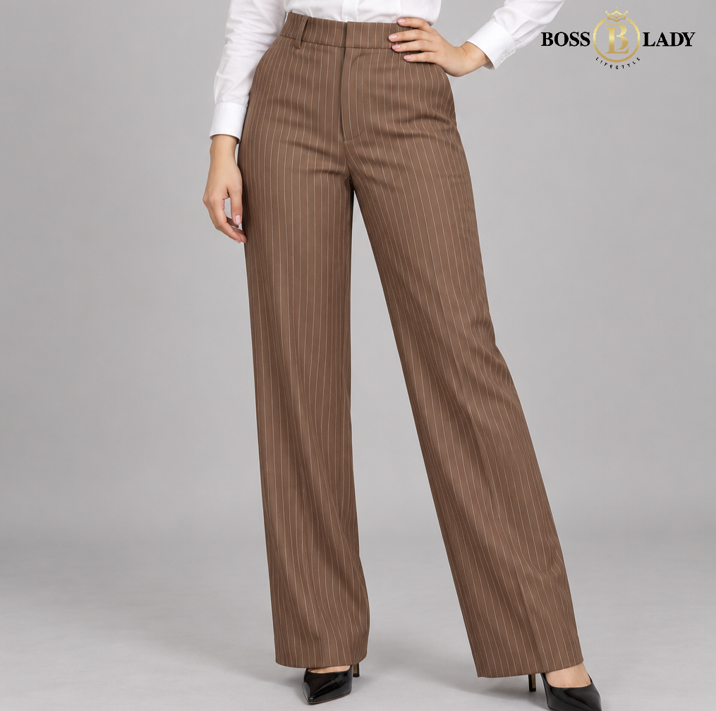 Brown Lining Formal Pant