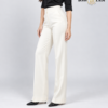 White Parallel-Fit Formal Pant