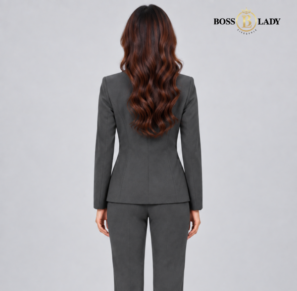 100 GRDN 3 Dark Gray Formal Blazer