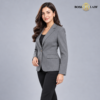 FC-120-GR 3 Classic Single-Breasted Dark Grey Formal Blazer