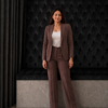 Dusty Brown Formal Blazer