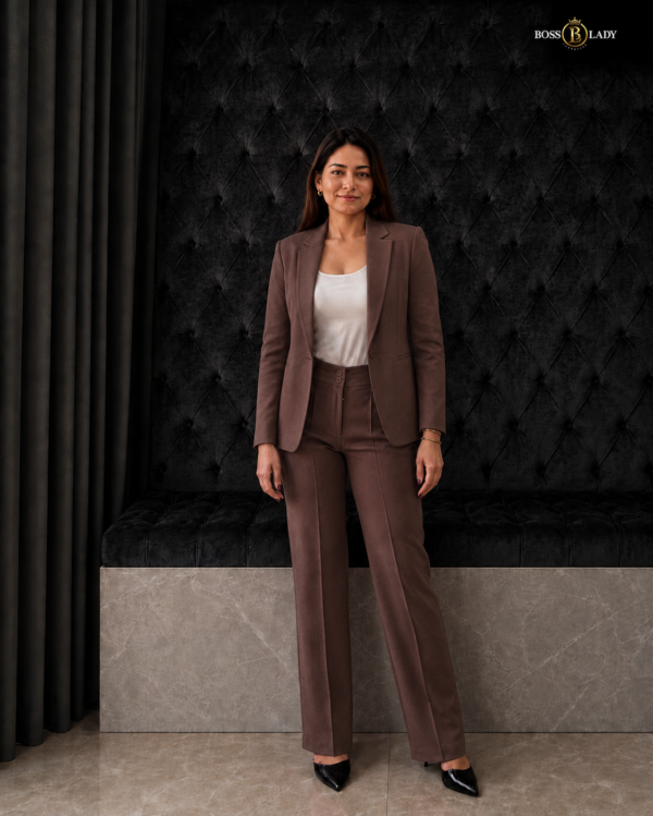 Dusty Brown Formal Blazer