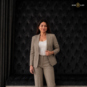 Khaki Formal Blazer