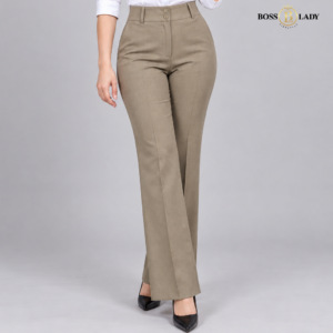 Khaki Belly-Straight Formal Pant