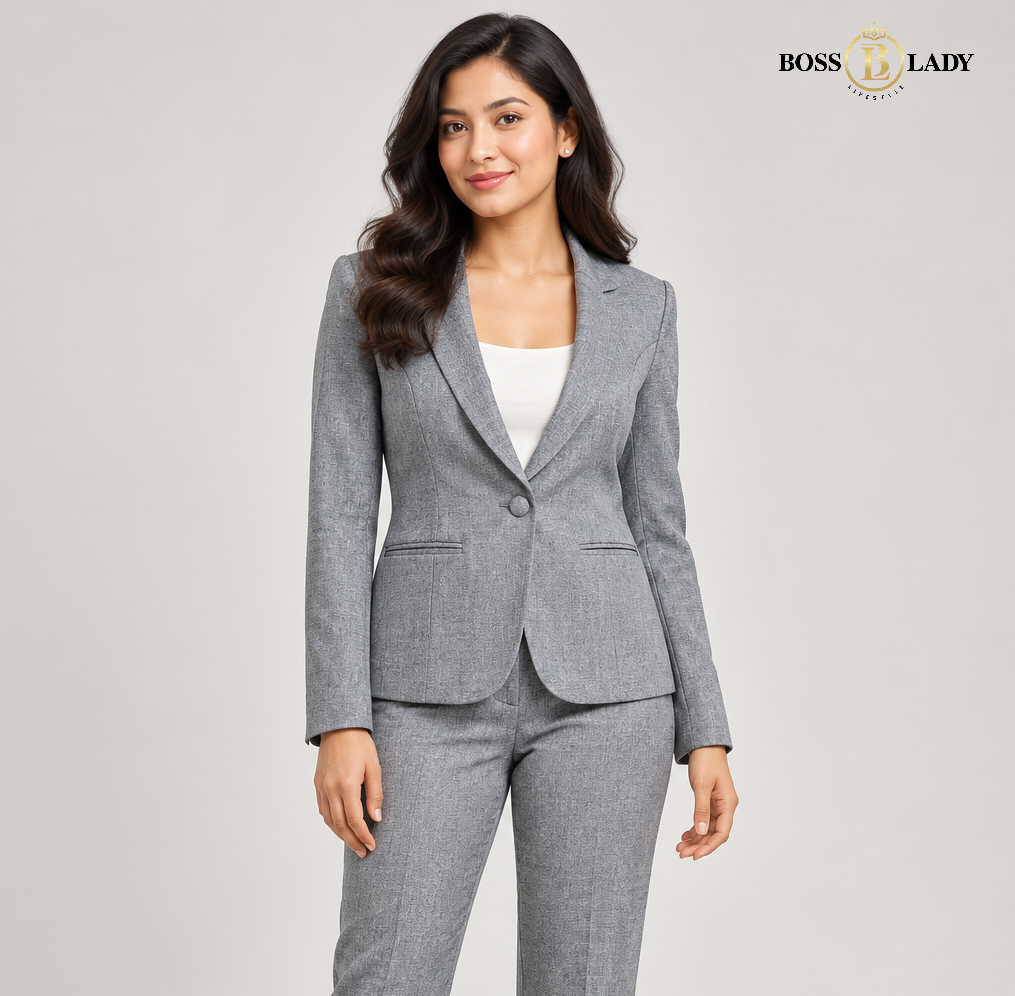 Light Grey Formal Blazer