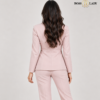 Blush Pink Single-Breasted Blazer