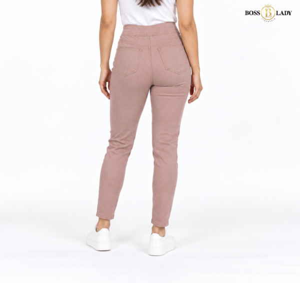JJ PK 4 Pink Slim-Fit Jeggings