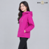 Pink Zip-Up Windbreaker Jacket